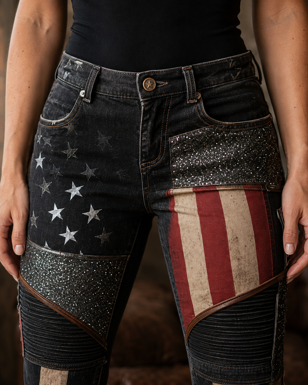 Stars & Stripes Denim Jeans