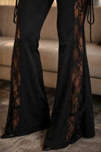 Women's Lace Flare Pants