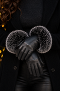 Cozy Cuff Sheepskin Gloves