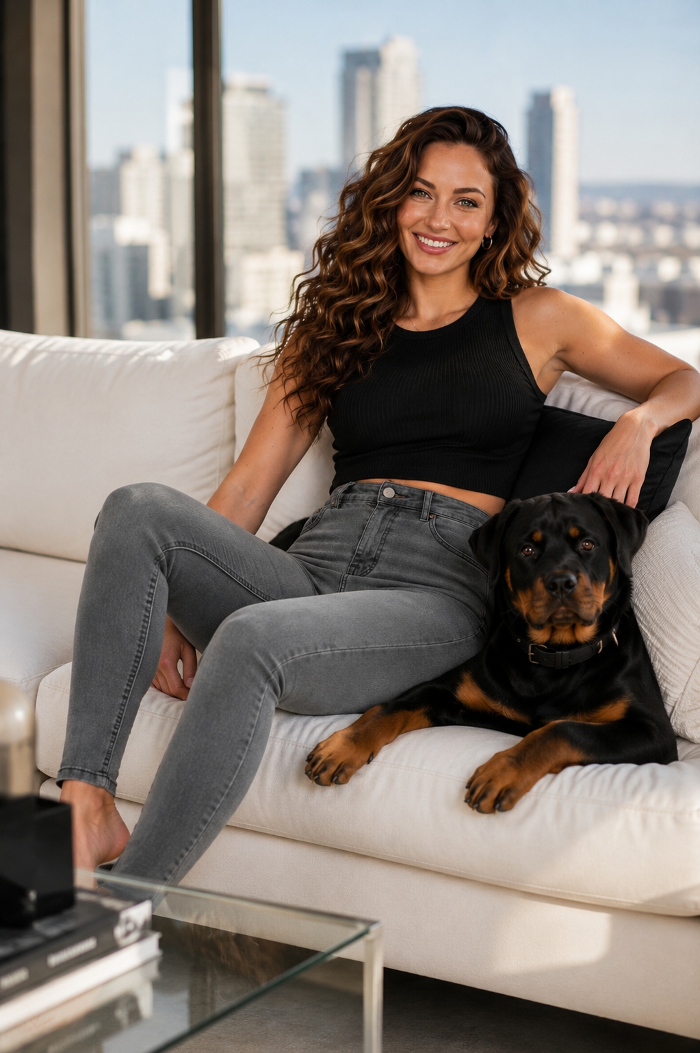 Slim Fit Stretchy Black Leather Skinny Pants