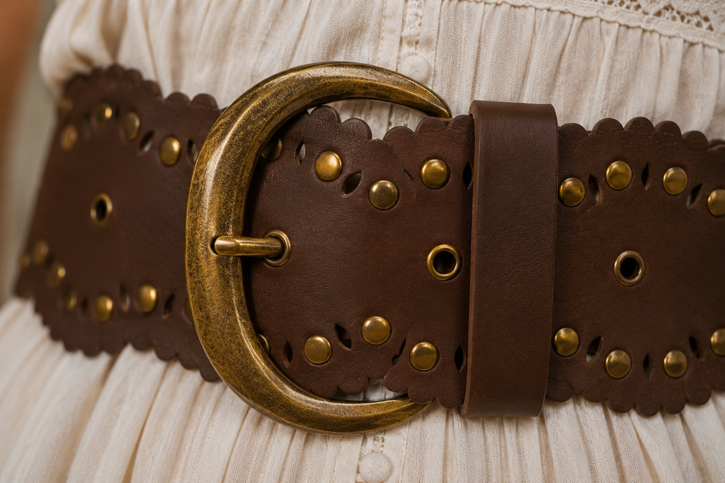 Retro Chic Wide Belt