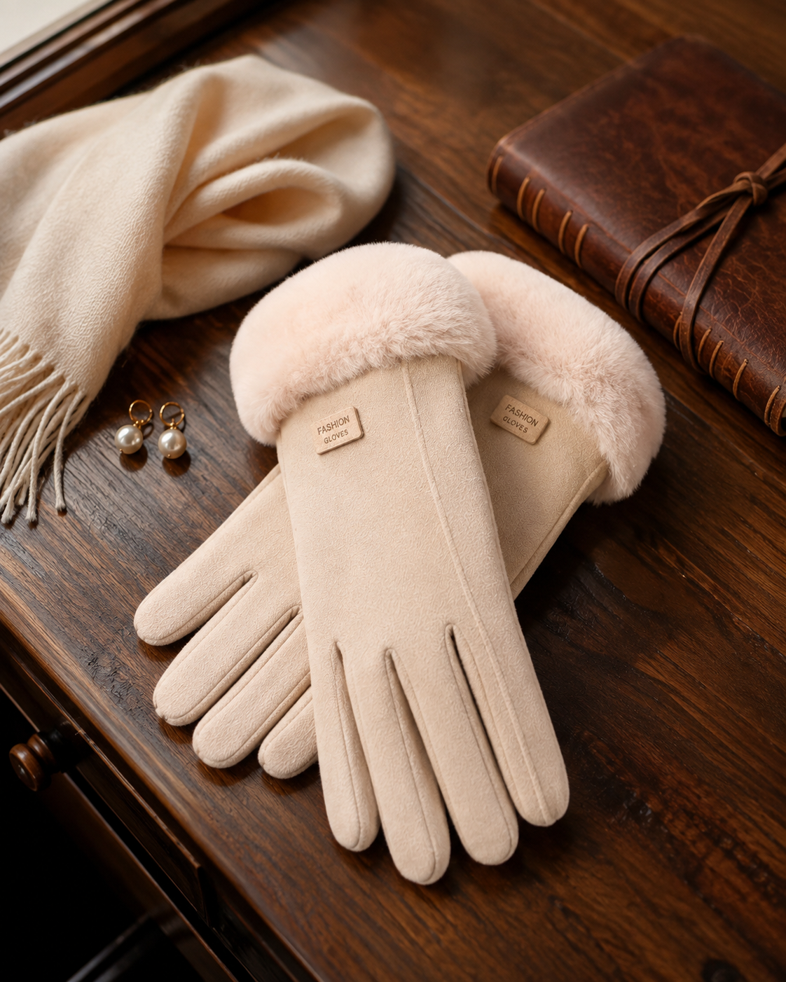 CozyChic Velvet Gloves