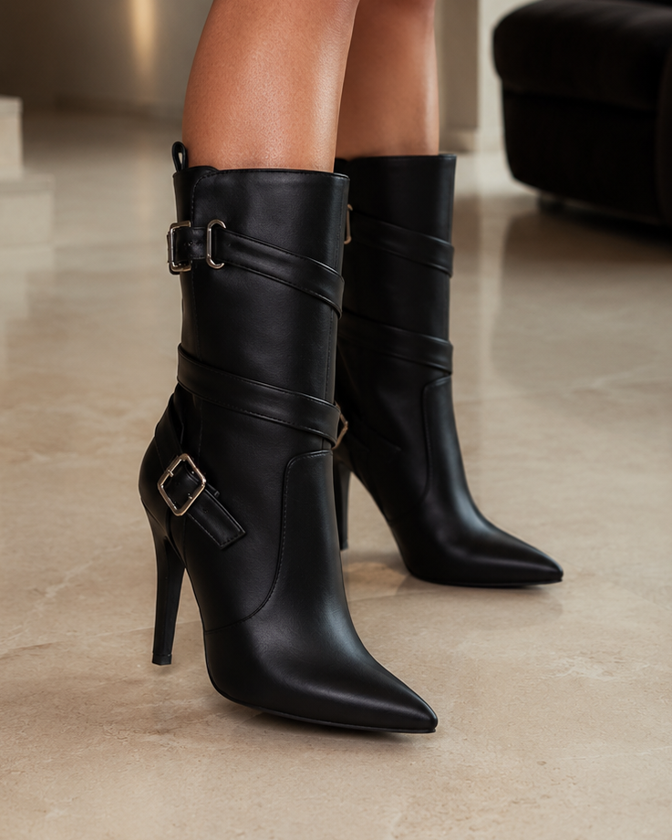 Rebel Step Mid-Calf Boots