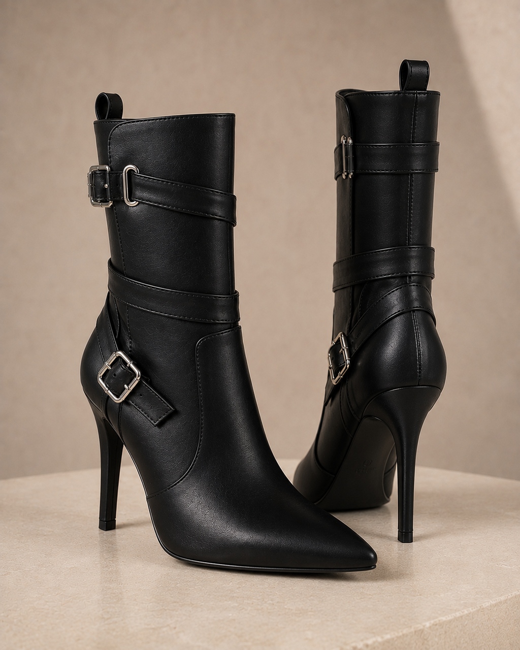 Rebel Step Mid-Calf Boots