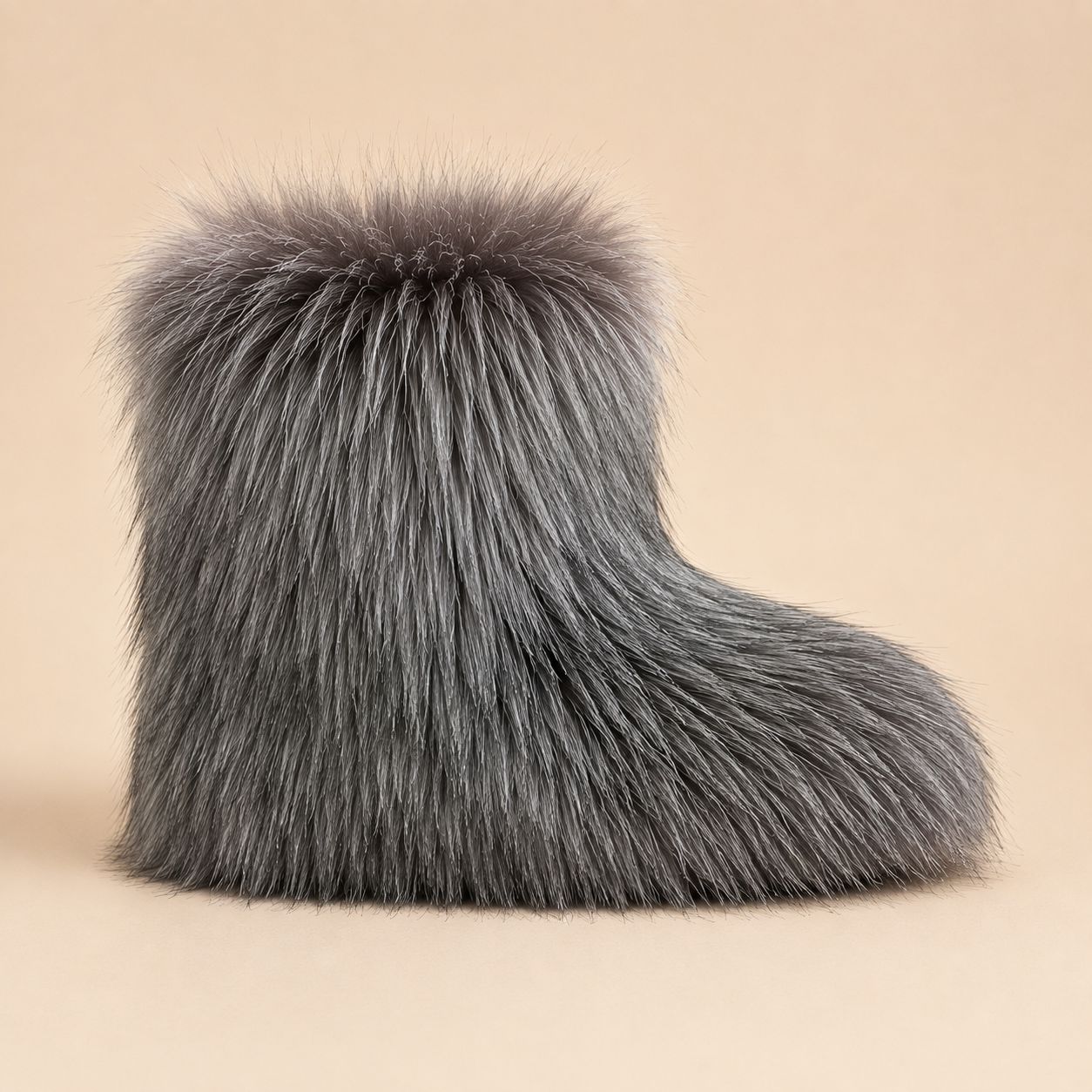 Fluff & Style Fur Booties