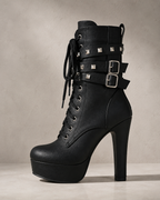 Velvet Edge Heels