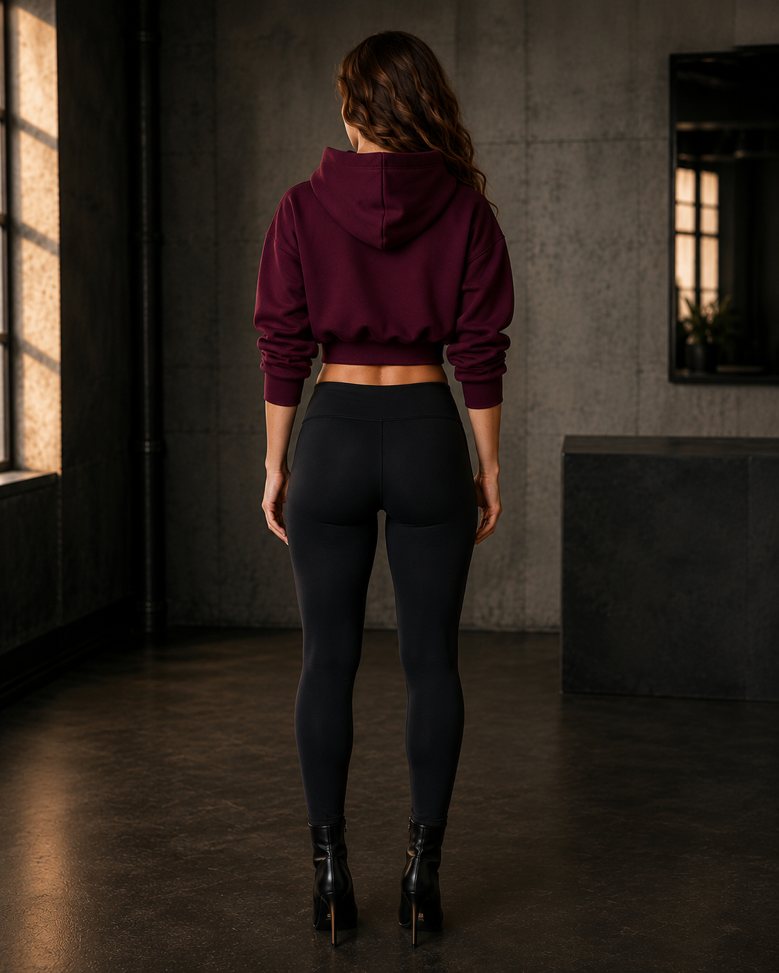 Fleece-Lined Hooded Sweatshirt
