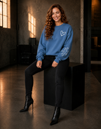 Women's Trendy Round-Neck Style Sweatshirt