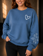 Women's Trendy Round-Neck Style Sweatshirt