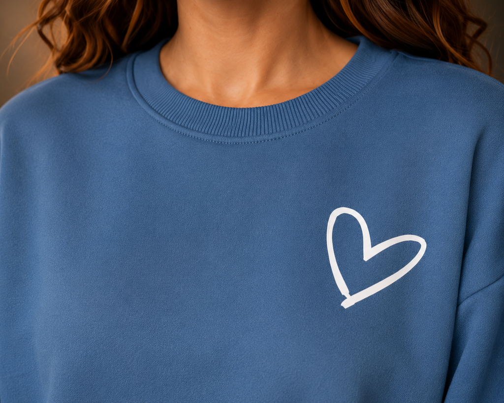 Women's Trendy Round-Neck Style Sweatshirt