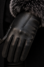 Cozy Cuff Sheepskin Gloves
