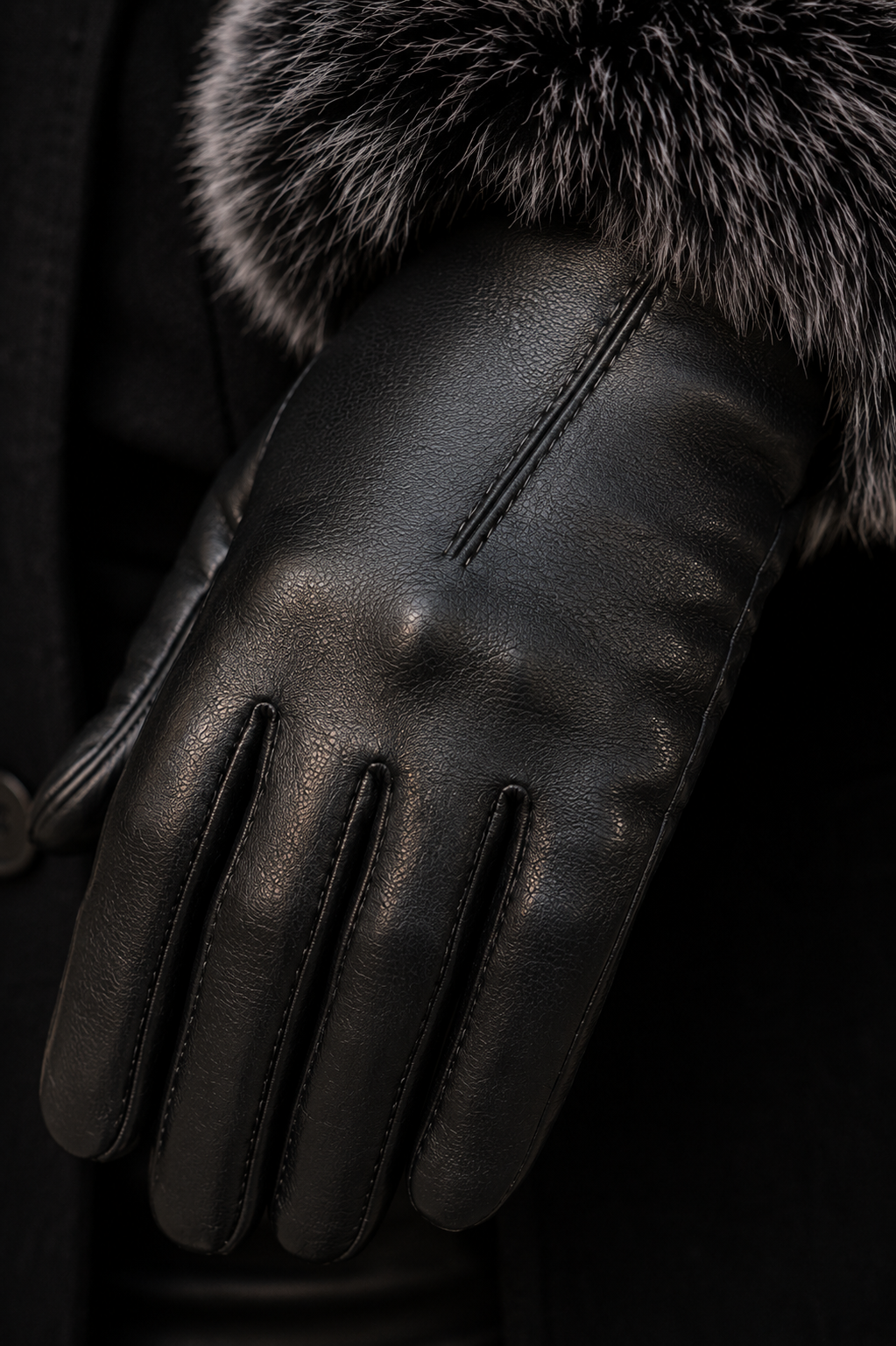 Cozy Cuff Sheepskin Gloves