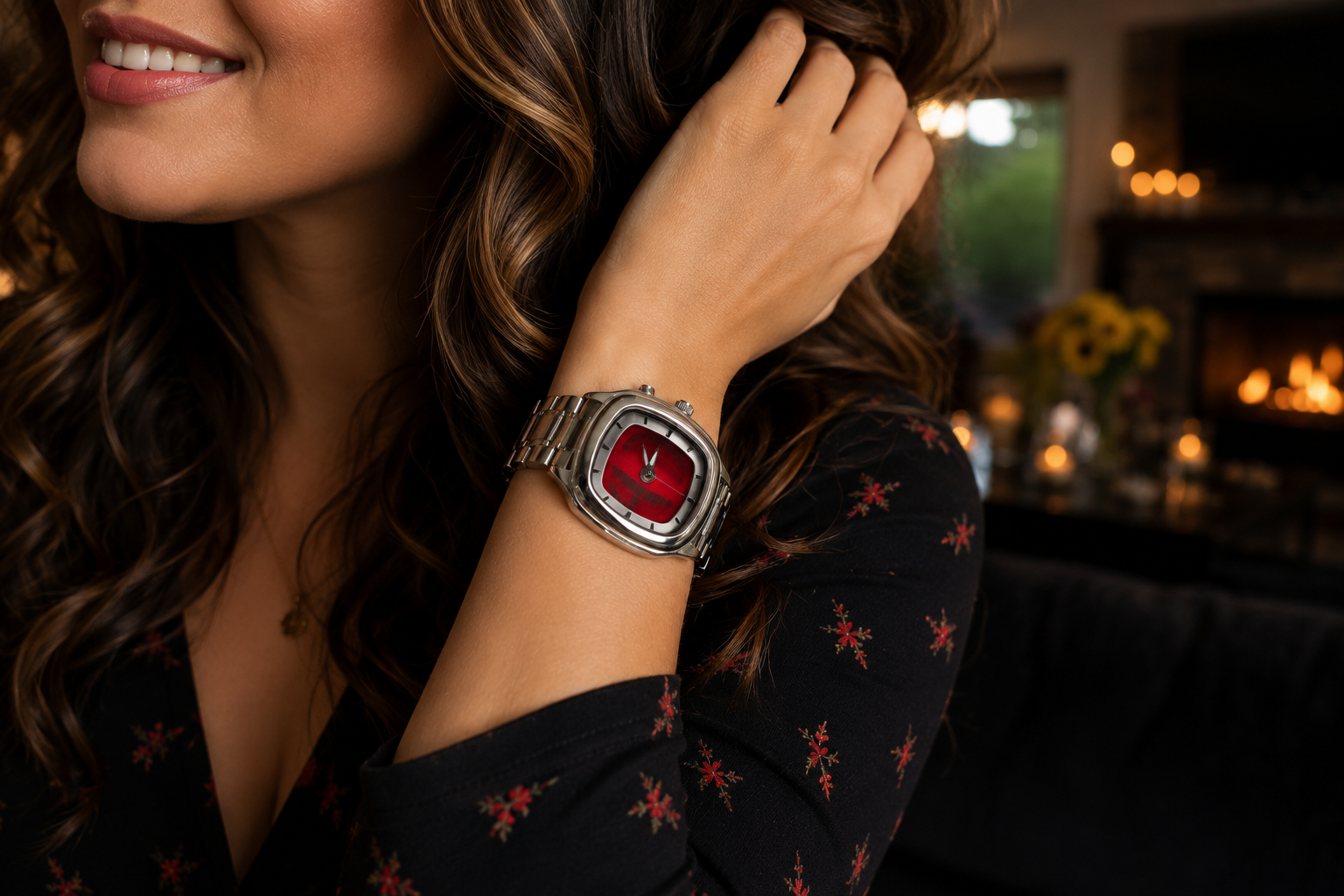 Retro-style Trendy Quartz Timepiece Watch