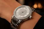 Women's Large Dial Art Piece Watch