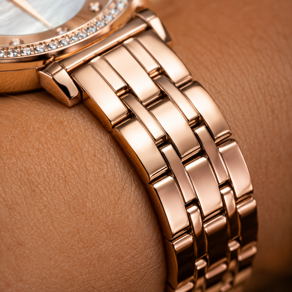 Women's Ultra-thin Steel-band Watch