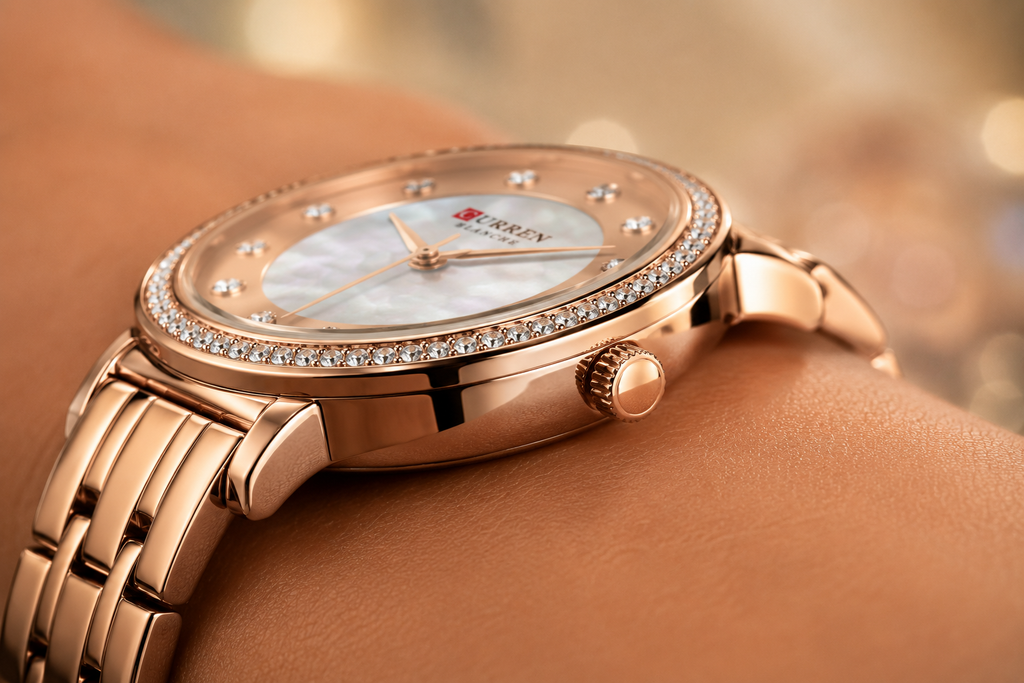 Women's Ultra-thin Steel-band Watch