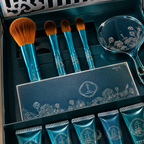 18-Piece Green Lotus Makeup Set