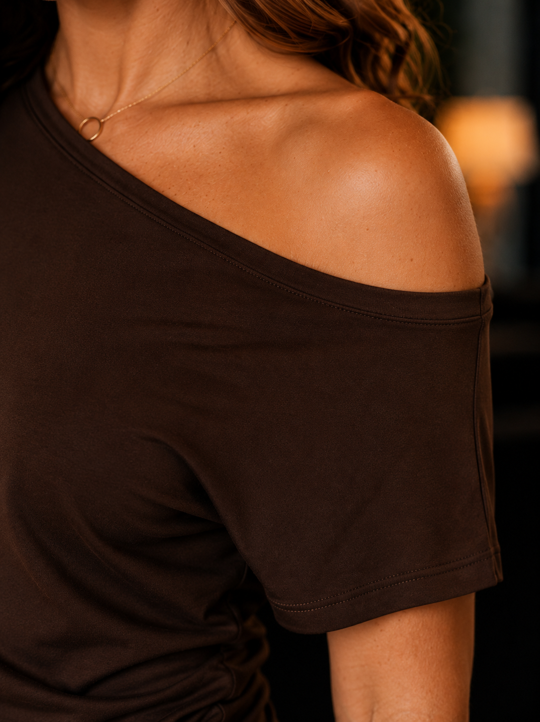 Casual Charm Off-Shoulder Dress