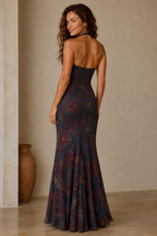Urban Blossom Halter Dress