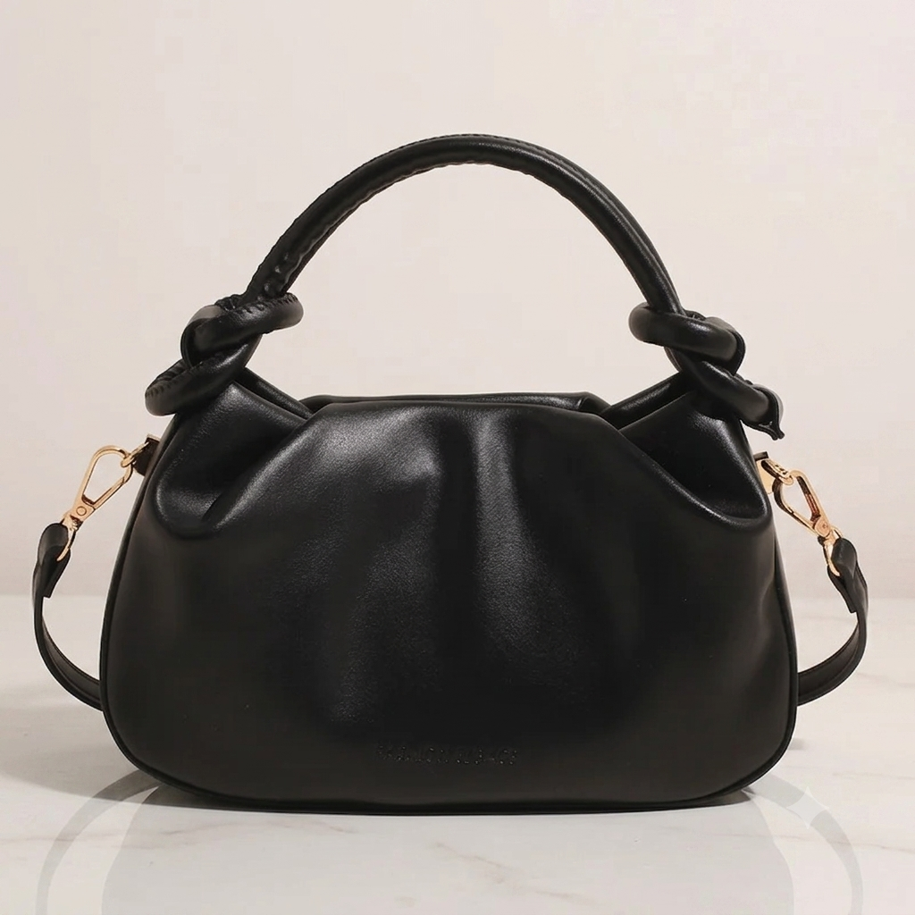 Pleated Cloud-shaped Versatile Casual Crossbody Bag