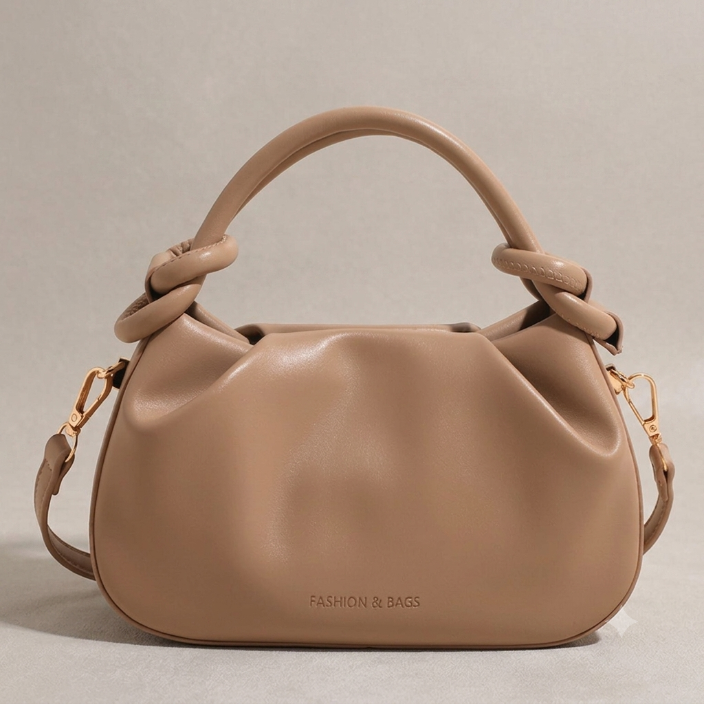 Pleated Cloud-shaped Versatile Casual Crossbody Bag