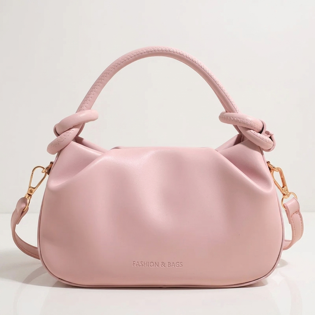 Pleated Cloud-shaped Versatile Casual Crossbody Bag