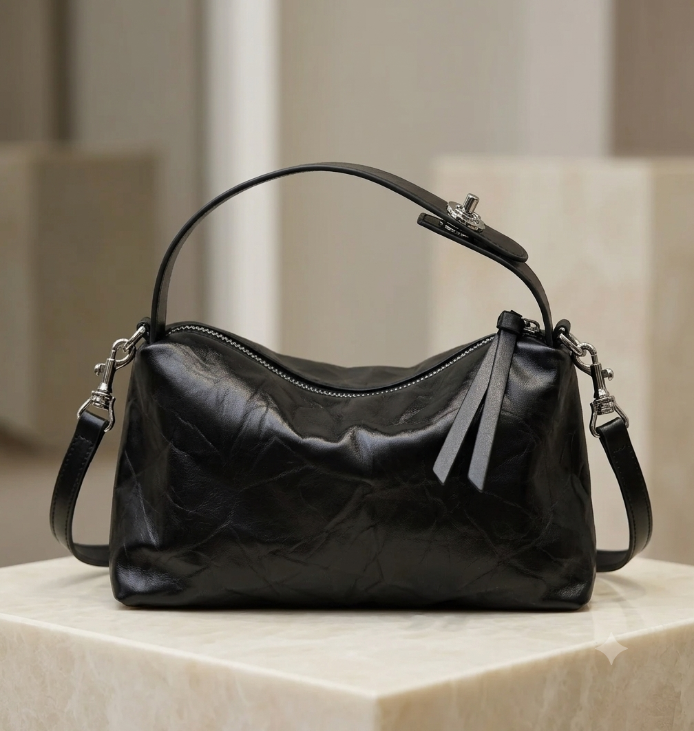 Chic & Sleek Leather Tote
